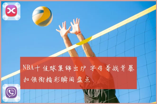 NBA十佳球集锦出炉 字母哥战斧暴扣领衔精彩瞬间盘点